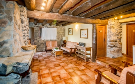 Main building, open plan living area